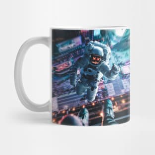 Astronaut in city Mug